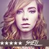 Stylish stock-style signature art with star rating design