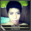 Old-school forum avatar with name tag overlay