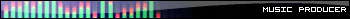 Audio equalizer banner with 'Music Producer' label