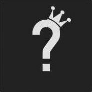 Crowned question mark — mysterious member avatar icon