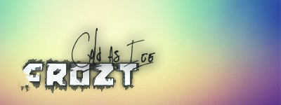 Old-school forum signature art, gritty texture style