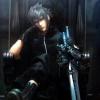 Dark stylized character art with sword, cinematic vibe