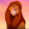 Simba grinning, a classic animated character avatar