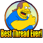 Classic Comic Book Guy 'Best Thread Ever' forum meme