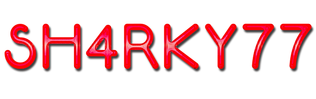 Glossy red username text signature, forum member handle art