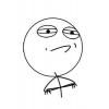 Classic 'Not Bad' rage comic face meme
