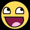 That classic 'awesome face' grin everyone used as an avatar