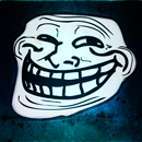 Classic trollface meme, forum avatar nostalgia