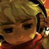 Stylized 3D-render kid avatar with big headphones