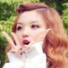 Cute member avatar making a peace sign