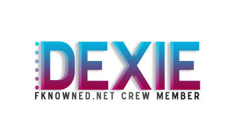 Dexie's colorful crew member signature GFX