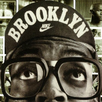 Brooklyn Nike beanie and glasses portrait collage