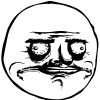Classic 'me gusta' rage face meme