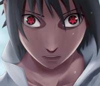 Sharingan-eyed anime character avatar, classic forum profile pic vibes